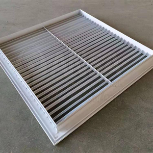 Grille d'aération de retour en aluminium moderne couvercle de ventilation AC pour les systèmes HVAC de l'hôpital, du hall et de la salle à manger - Product Image 5