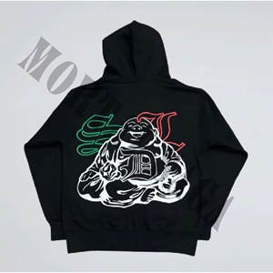 Ropa de calle, sudaderas con capucha SDL lavadas con ácido para hombre, Sudadera con capucha de gran tamaño con estampado de soplo para hombre, suéter de diseñador, sudaderas con capucha SDL con diamantes de imitación de peso pesado - Product Image 5