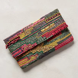 FANCY UNIQUE Estilo bohemio Bordado Perla Bolsos de mano con forro al por mayor - Product Image 1