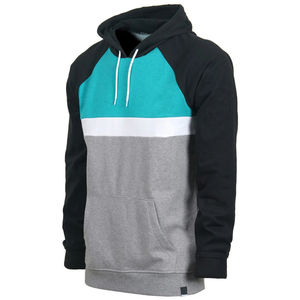 Sweat à capuche surdimensionné vintage pour hommes pull vierge uni brodé sur mesure de haute qualité OEM ODM - Product Image 1