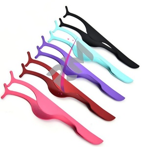 Aplicador de pestañas personalizado RMI, producto de alta calidad, juego de pinzas para peine, aplicador de pestañas de Color con recubrimiento de polvo completo - Product Image 2