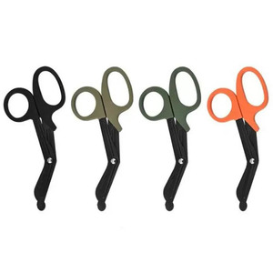 62g EMT EDC gear ciseaux de sauvetage tactique gaze de traumatisme IFAK ciseaux de premiers secours d'urgence bandage paramédical extérieur ciseaux de sauvetage - Product Image 6