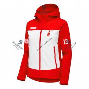 เสื้อแจ็คเก็ตกันฝนแบบมีฮู้ด Delta Sigma Theta Sorority ผลิตตามสั่งจำนวนมาก เนื้อผ้านุ่ม คุณภาพสูง เสื้อกันฝนสำหรับผู้หญิง - Product Image 2