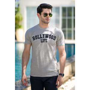 SOROUSH Classic Crew Neck Slim Fit Summer T-Shirt 100% Cotton and Bamboo Fiber 280g Jersey Fashionable Compressed Design - Product Image 1