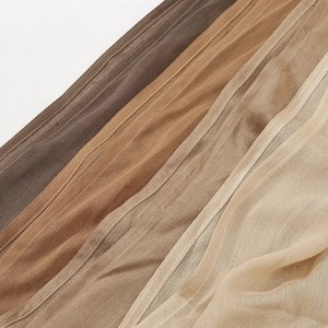 ชุดฮิญาบผ้าโพลีเอสเตอร์2ชิ้น, หมวกผ้าเจอร์ซี่ระบายอากาศได้ดีขนาดพลัสไซส์ผ้าพันคอสตรีมุสลิมผ้าคลุมไหล่นุ่ม - Product Image 4