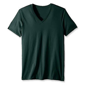 Camiseta básica informal para hombre 4,5 oz SoftStyle Camiseta con cuello en V - Product Image 5