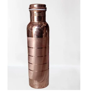 Vente en gros de bouteilles en cuivre pour bar bouteilles de table décoration de haute qualité émaillée et brillante bouteilles d'eau pour boissons personnalisées - Product Image 2