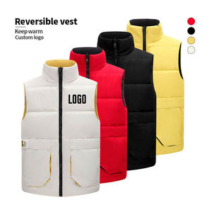 Nouveauté : Gilet matelassé sans manches décontracté et respirant pour homme et femme, idéal pour l'hiver, en polyester, avec option de logo personnalisé pour l'extérieur - Product Image 1