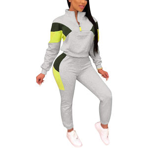 Women's Hooded Printed Casual Jogging Tracksuit Two-Piece Outfit with <b>Lounge</b> <b>Pants</b> 100% Cotton - Product Image 1