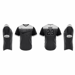 เสื้อกีฬาเบสบอลและซอฟต์บอลเสื้อกีฬาแห้งเร็วพร้อมโลโก้ของคุณเอง - Product Image 3