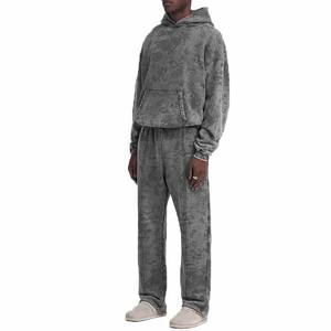 Chándales de entrenamiento de uso al aire libre con logotipo personalizado de talla grande para hombre, ropa deportiva personalizada, chándal para hombre - Product Image 1