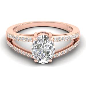 REYES vente en gros fabricants de bagues de fiançailles en moissanite taille ovale 2.14Ct bijoux de mariage en argent sterling 925 classiques à la mode - Product Image 2