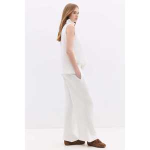 Pantalones de Corte Holgado con Cintura Elástica - Product Image 3