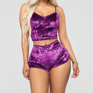 Wholesale New Arrival Ladies 100% Silk Sexy Sweet Lace Pajama Set Comfortable 2pcs Sleepwear Set Floral Print - Product Image 2