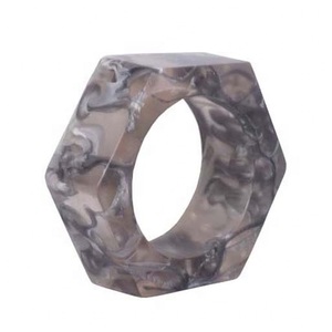 Comedor, boda, cumpleaños, Navidad, Pascua, Halloween, Acción de Gracias, fiesta de mesa, anillo de servilletero de resina - Product Image 2
