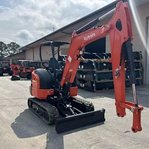 Mini-excavatrice Kubota KX033-4 de 3,3 tonnes, petite pelle, vente en gros d'équipements lourds, offre directe d'usine - Product Image 1