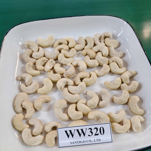 Kaju Badam Santigo เม็ดมะม่วงหิมพานต์แบบ W320จากเวียดนาม W320ตัวอย่างฟรี - Product Image 1