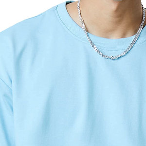 Servicio OEM, Camiseta Extra Grande al por Mayor para Hombre, 100% Algodón, Transpirable, de Secado Rápido, Diseño Sólido, Colores Personalizados, Alta Calidad - Product Image 5