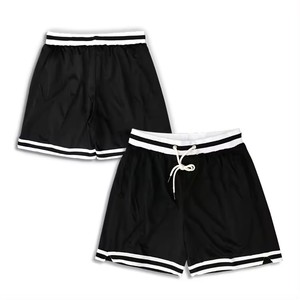 <b>Men's</b> Casual Basketball <b>Shorts</b> Retro Mesh Design 100% Cotton Breathable Embroidered; Women'<b>s</b> High Street Blank <b>Shorts</b> Solid - Product Image 1