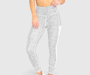 ODM/OEM Nouveau style Vente en gros personnalisée Vêtements de fitness et de yoga Leggings de sport en maille pour femmes Pantalons de yoga pour femmes Leggings pour femmes - Product Image 1