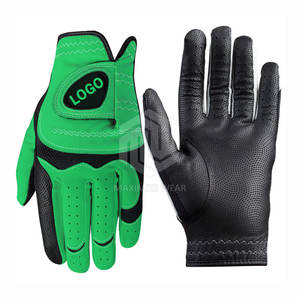 2024 nuevos guantes deportivos de cuero Cabretta genuino de alta calidad 100% transpirables y personalizados impresos superventas GUANTES DE Golf - Product Image 4