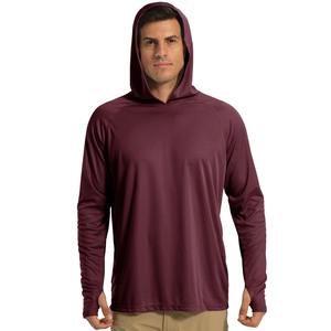 Customized Your Logo Waterproof UPF50+ Fishing Hoodie Sun Protection Fishing Wear <b>Moisture</b> <b>Wicking</b> Long Sleeve Fishing <b>Shirts</b> - Product Image 2