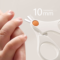 Kit de Soins des Ongles 4-en-1 pour Bébé : Coupe-Ongles et Trousse de Toilettage pour Nouveau-nés, Nourrissons et Enfants