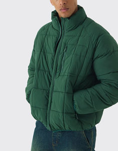 Wholesale Best Quality Fashionable Men's Puffer Jacket Winter Casual Wear <b>Cotton</b> <b>Padded</b> Custom Logo Stand Waterproof Hooded - Product Image 2