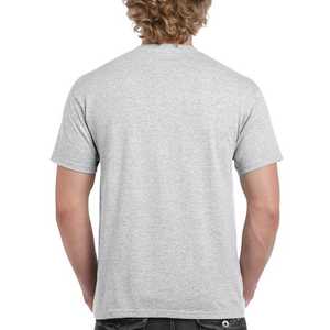 Camiseta de algodón 100% para hombre, camisetas finas de verano suaves informales para Fitness, ropa de casa para hombre, camiseta sólida de manga corta con cuello redondo para hombre - Product Image 3