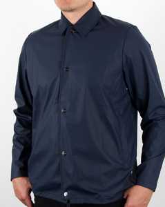 Veste coupe-vent en polyester personnalisée OEM avec logo frontal vintage pour hommes, idéale pour l'hiver - Product Image 3