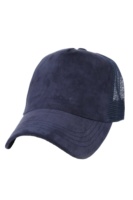 Gorro de mezclilla personalizado con bordado 3D para adulto, unisex, mezcla de poliéster/algodón, diseño de letras comunes, construcción multipanel, clásico de alta calidad.