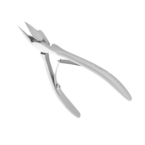 Surgical Garde 16 mm Tip Cutticle Nippers Acabado de arena Alemán Acero inoxidable Doble resorte Beauty Nail Nipper - Product Image 1