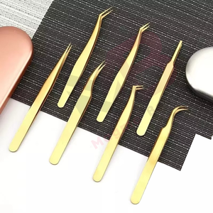 แหนบติดขนตาปลอมแบบกำหนดเองขายดี แหนบพิเศษสำหรับติดขนตา อุปกรณ์เสริมความงาม ชุดแหนบติดขนตา - Product Image 4