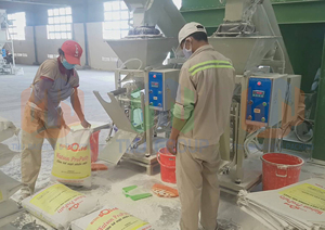 เครื่องบรรจุถุงปากวาล์ว TBM-SS00-A-VB สำหรับผงฉาบยาแนวซีเมนต์20กก. 25กก. 40กก. 50กก. บรรจุภัณฑ์ชั่งน้ำหนัก - Product Image 4