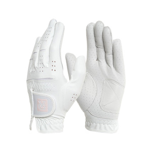 [VALGRIN] Guantes de golf de cuero sintético para mujer Fuerza y durabilidad de la palma con guantes de golf de doble capa de cuero - Product Image 1
