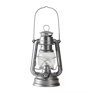 H.M.A Handicrafts Antique <b>Black</b> Hurricane <b>Lantern</b> Classic Oil Lamp for Vintage Rustic Indoor Outdoor Decor - Product Image 5
