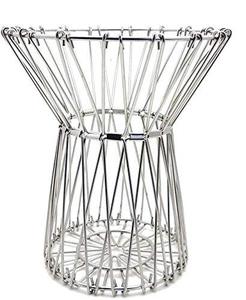2025 Latest Hot Selling Stainless Steel Folding Fruit and <b>Vegetable</b> Wire <b>Basket</b> Multipurpose for Kitchen Storage - Product Image 5