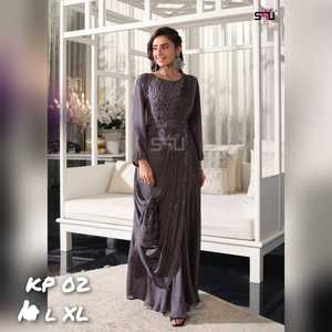 Conjuntos Palazzo de algodón y rayón para mujer y niña, diseñador de moda de boda, Kurta, Sharara, venta al por mayor, Tops cortos - Product Image 5