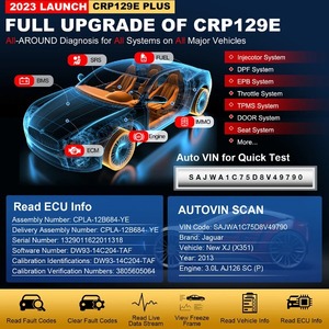 Outil de diagnostic de voiture X431 Crp129E Plus <span class=keywords><strong>Crp</strong></span> <span class=keywords><strong>129e</strong></span> original Frein à huile Dpf Tpms Reset 8 Reset Obd2 Scanner Wifi Update - Product Image 2