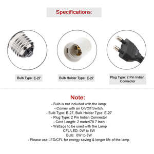 Lámpara de madera hecha a mano de 14 pulgadas para decoración del hogar, forma de pirámide redonda ecológica para estilo rectangular Diwali - Product Image 6