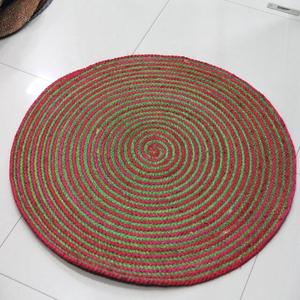 Alfombras Redondas de Yute Ecológicas para el Hogar 2026, Alfombras Redondas de Yute Natural para Sala de Estar - Product Image 1
