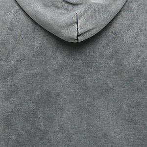 2025 Good Selling Casual Knit Polyester Blend Hooded Fall Winter <b>Jacket</b> Geometric Pattern Applique Detail Slight Stretch Solid - Product Image 5