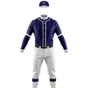 Uniforme de baseball imprimé de haute qualité en gros prix bon marché 100% polyester respirant séchage rapide Service OEM personnalisé - Product Image 1