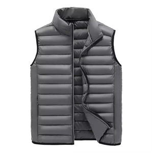 Logo personnalisé sans manches doudoune gilet hiver décontracté femmes veste avec capuche au prix de gros - Product Image 4