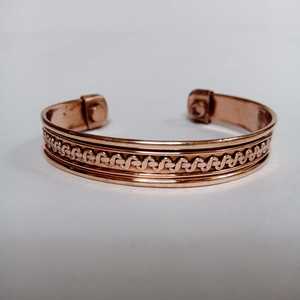 Pulsera magnética de cobre puro para artritis y alivio del túnel carpiano Pulseras de mano de moda - Product Image 3