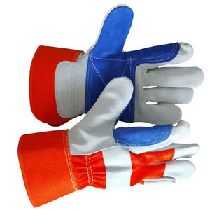 Guantes de Seguridad de Cuero Resistentes, Resistentes al Calor, Antideslizantes, de Dedo Completo, para Levantamiento de Pesas, Trabajo Industrial y Mecánico - Product Image 5