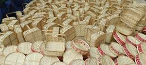 Cadeau et panier de rangement en bambou artisanal de nouvelle conception Premium 2024 - Product Image 4