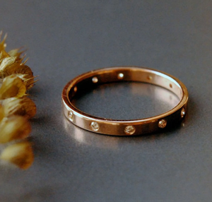 Bague de mariage en diamant cultivé en laboratoire en or 10 carats bijoux en diamant de laboratoire bague de fiançailles bague de fiançailles cadeau alliance - Product Image 5