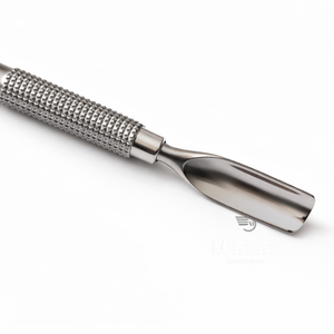 Empujador de Cutículas de Acero Inoxidable de Doble Punta con Agarre Antideslizante, Herramienta Profesional para el Cuidado de las Uñas, Manicura y Pedicura, para Salón de Belleza - Product Image 2