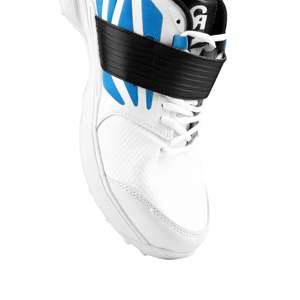 Zapatos de Cricket CA PRO para Niños, Modelo Big Bang con Tacos, en Blanco/Azul, Forro de Goma, para Entrenamiento de Verano - Product Image 4